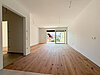 living area with kitchen