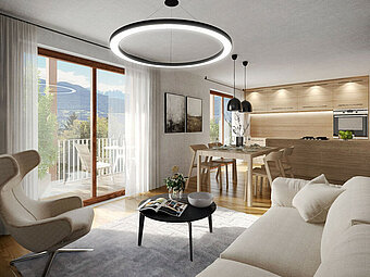 W7: Nuovo trilocale con terrazza, ultimo piano - Foto 1