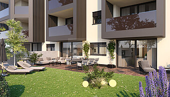 Wohnung 2 Garten