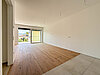 living area with kitchen