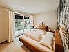Schlafzimmer mit Balkon - stanza da letto con balcone