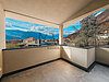 Überdachte Panoramaterrasse - terrazza panoramica coperta