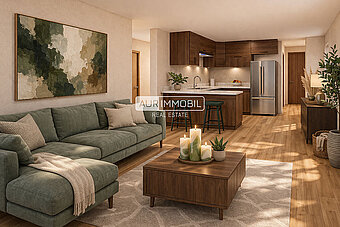 1 AUR1573-2 Rendering Living web