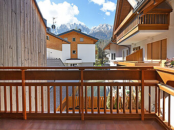 Ausblick Balkon Süd