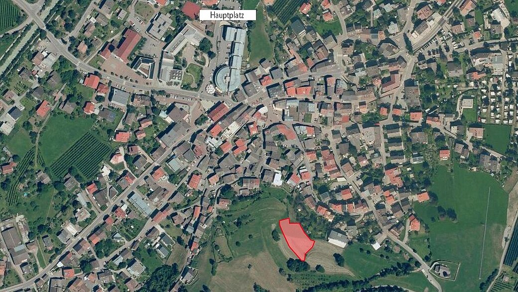 Lageplan weit