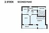 Splendido appartamento duplex con vista panoramica - Planimetria 1