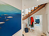 Eingangsbereich mit Garderobe und interner Treppe - ingresso con guardaroba e scala interna