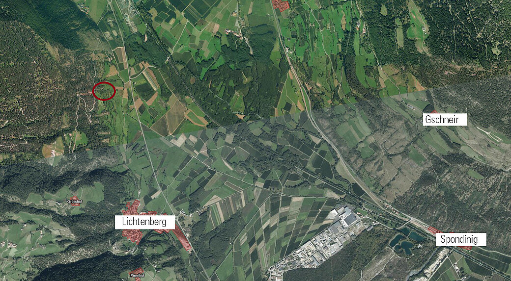 Lageplan weit