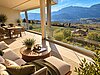 Terrasse mit Bergblick - terrazza con vista