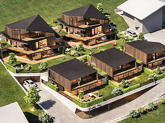 Villa 04: Prestigiosa villa di nuova costruzione nel centro del paese con vista panoramica - Foto 1