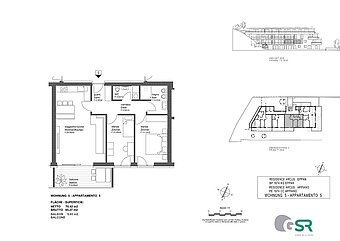 W5 - Nuovo trilocale con terrazza - Planimetria 1