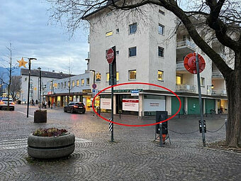 Negozio d’angolo in posizione top a Bressanone – Bastioni Minori / Via Roma - Foto 1