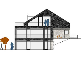 W1: Nuovo trilocale con stanza hobby e giardino privato, esposizione sud-ovest - Foto 1