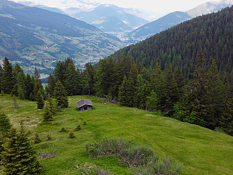 Gioiello: Fienile con terreno privato e splendida vista panoramica  - Foto 1