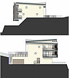West view & east view