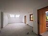 living room with kitchen