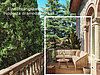 Foto bestehende Terrasse vor Sanierung mit Einrichtungsbeispiel - foto terrazza esistente prima della ristrutturazione con esempio di arredamento