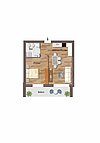 Grundriss Wohnung