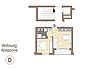Grundriss Wohnung D