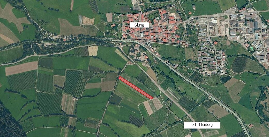 Lageplan weit