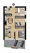 Grundriss Wohnung