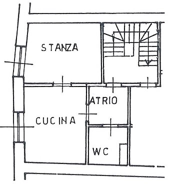 Plan der Wohnung