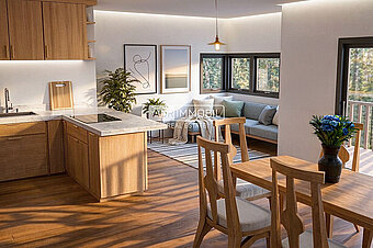 1 AUR1573-4 Rendering Living web