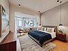 Schlafzimmer gerendert mit Einrichtungsvorschlag - rendering stanza da letto con proposta di arredamento