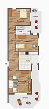 Grundriss Wohnung Naturns