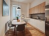 Küche gerendert mit Einrichtungsvorschlag - rendering cucina con proposta di arredamento
