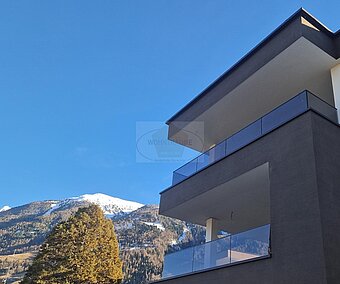 Ausblick Berge Haus B