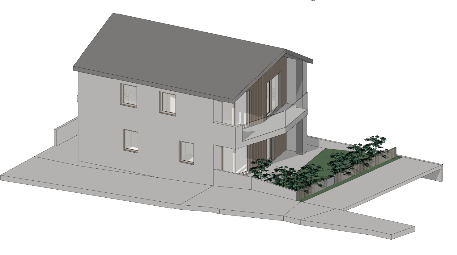 Rendering Süd-Westen