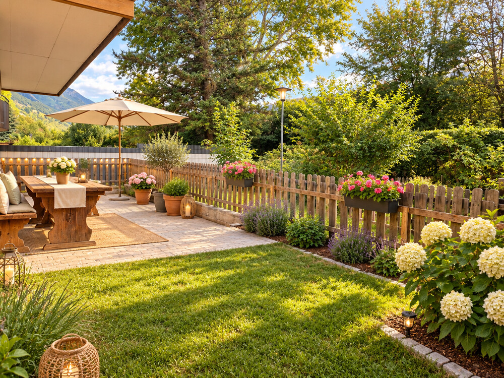 Garten und Terrasse