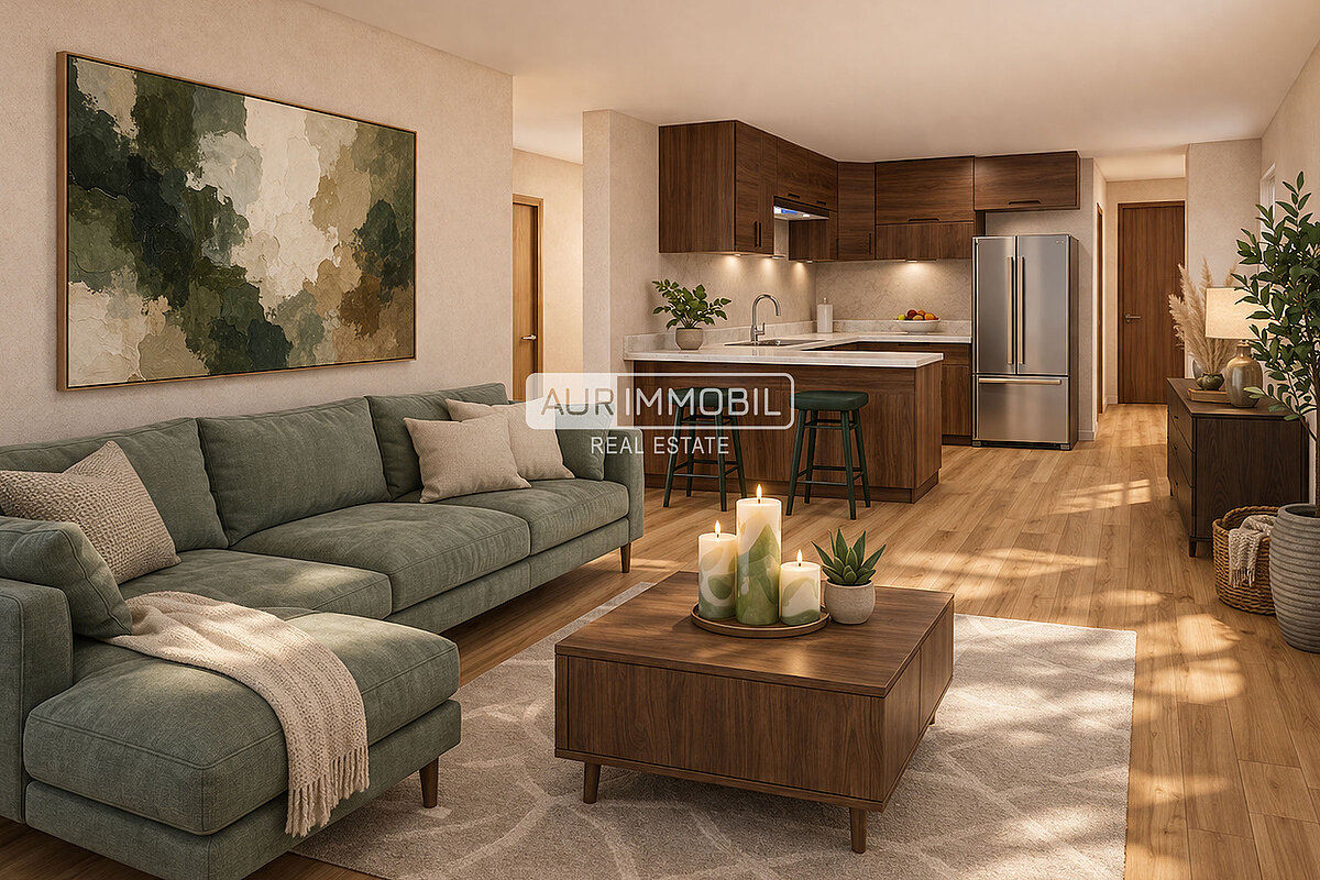 1 AUR1573-2 Rendering Living web