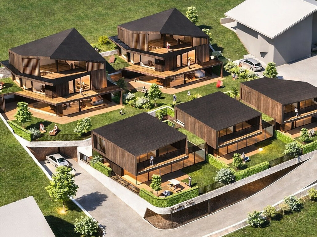 Villa 05: Prestigiosa villa di nuova costruzione nel centro del paese con vista panoramica - Foto 1