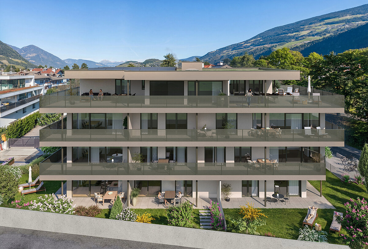 Visualisierung Residenz Kosmos Süden